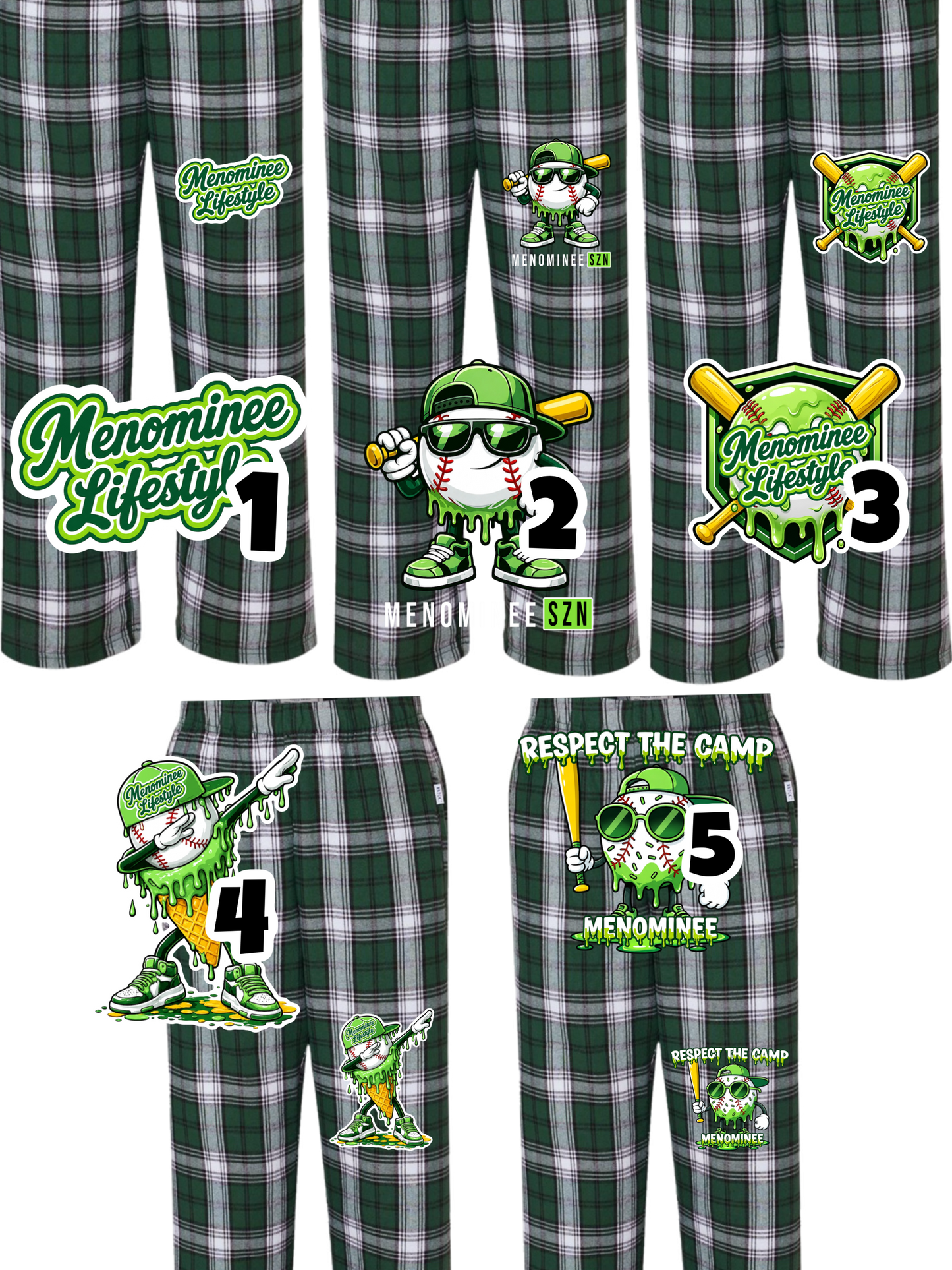 Menominee lifestyle flannel pants