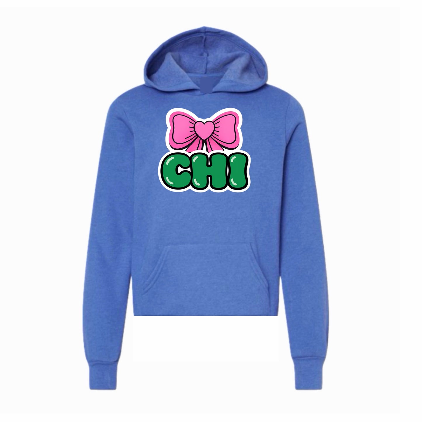 Camp Chi bow hoodie