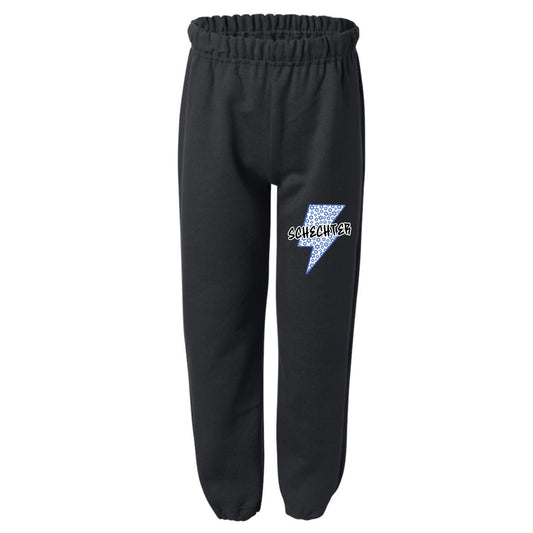 Schechter boys Star of David bolt joggers