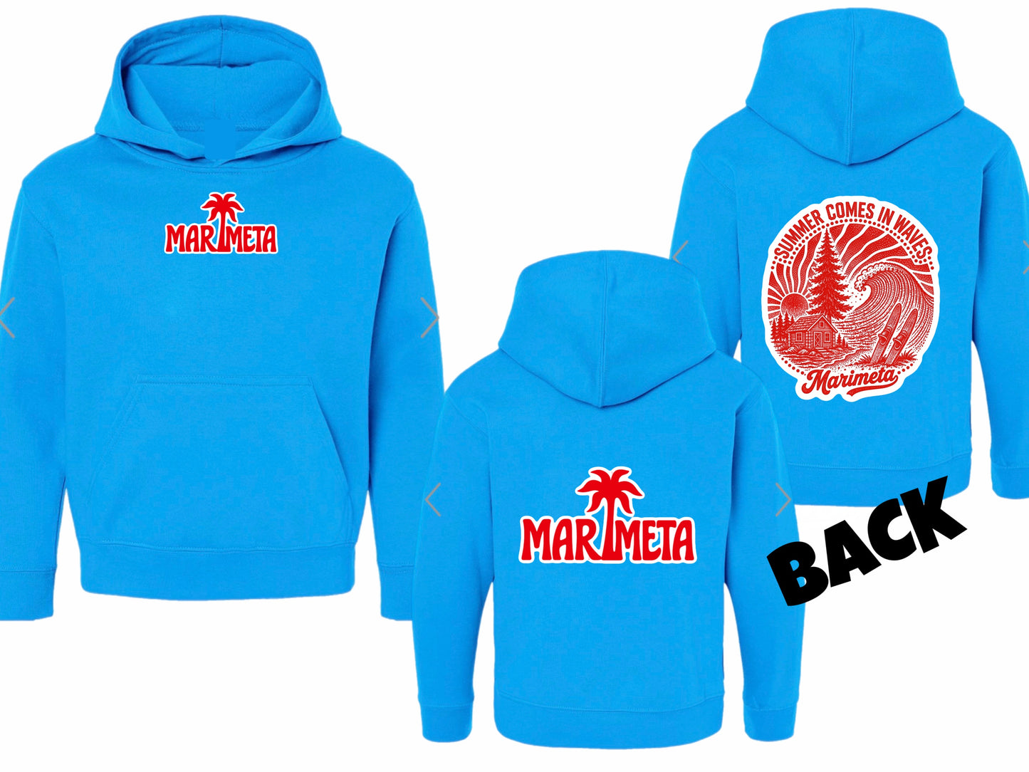 Marimeta palm hoodie