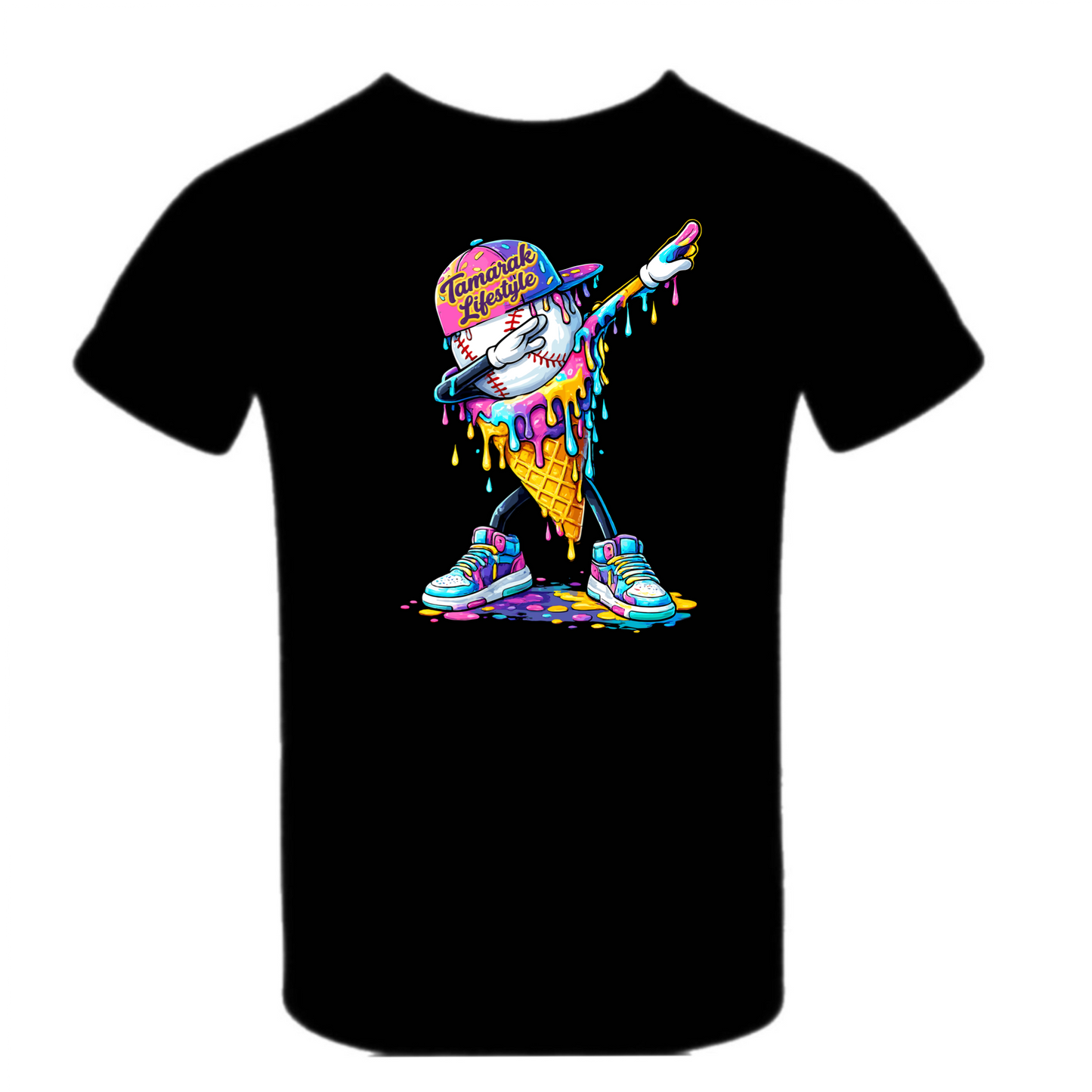Tamarak boys drippy ice cream tee