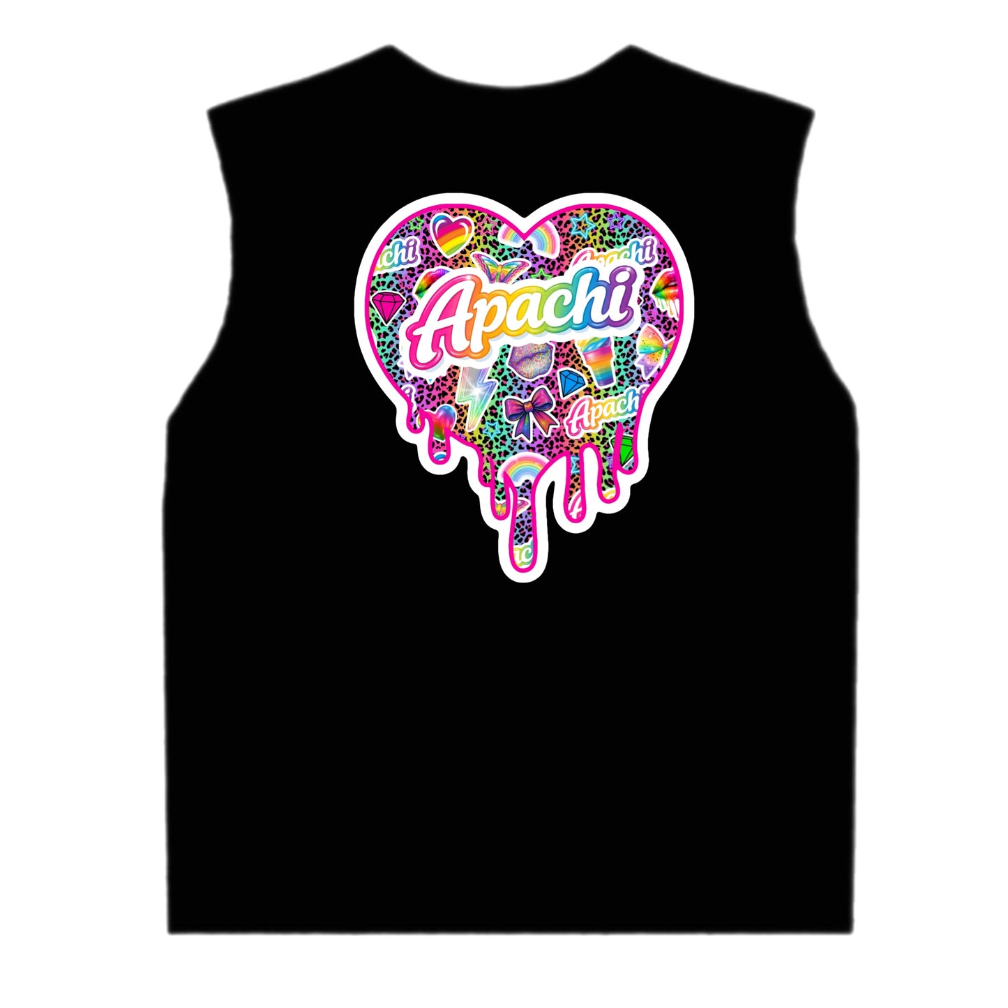 Girls Apachi/Apachi Village drippy heart
