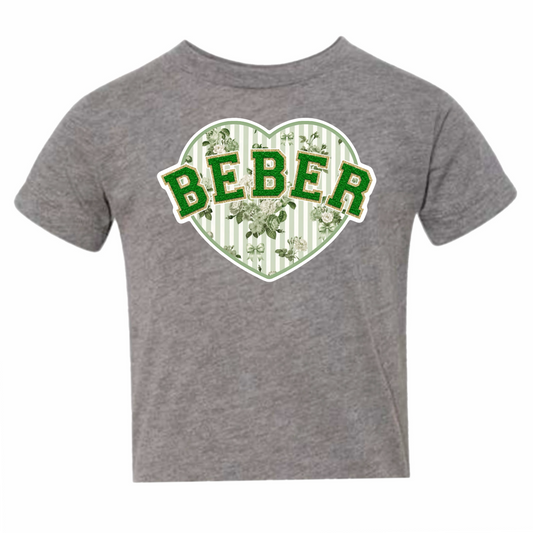Beber floral heart tee
