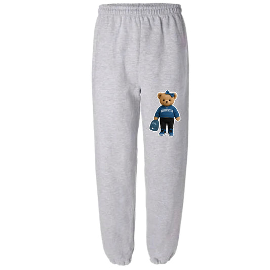 Schechter girls Teddy bear joggers
