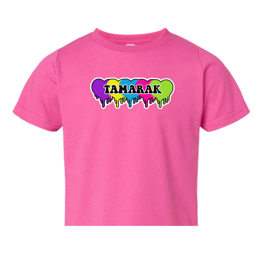 TAMARAK girls neon hearts tee