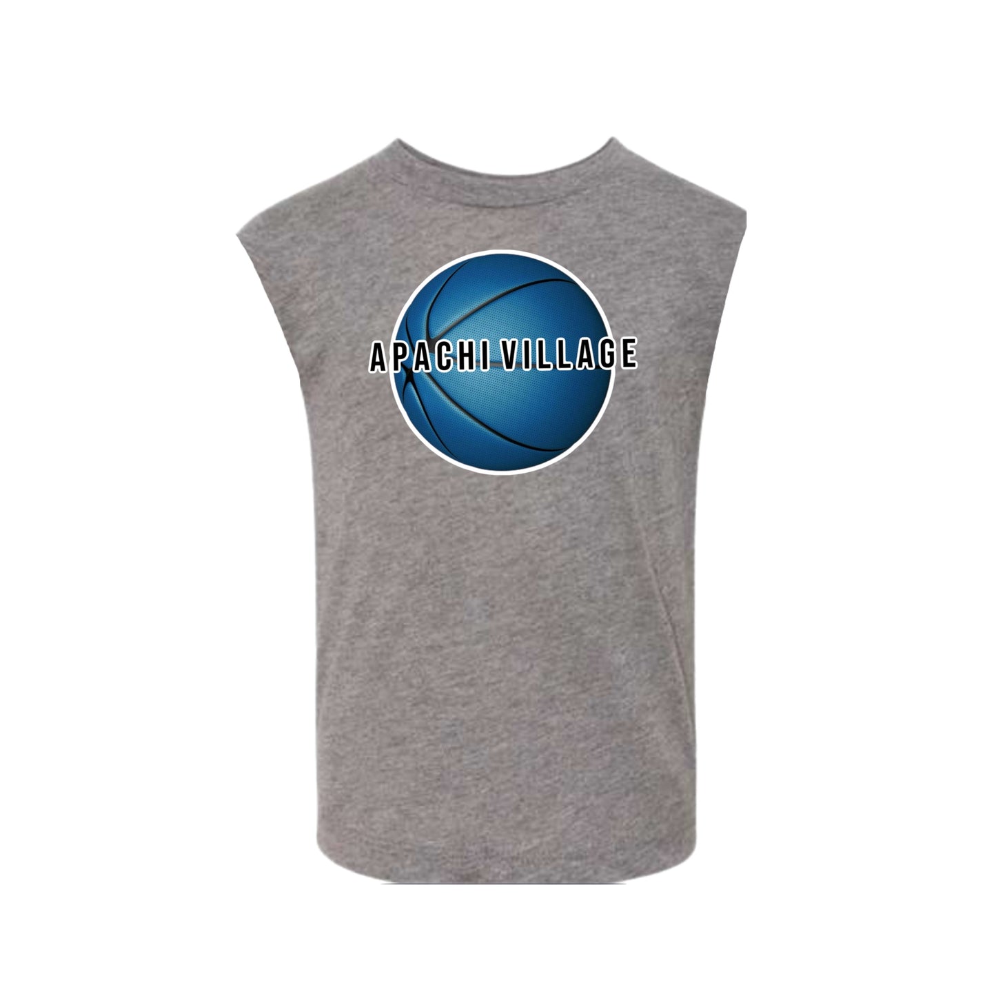Boys Apachi Village basketball tee
