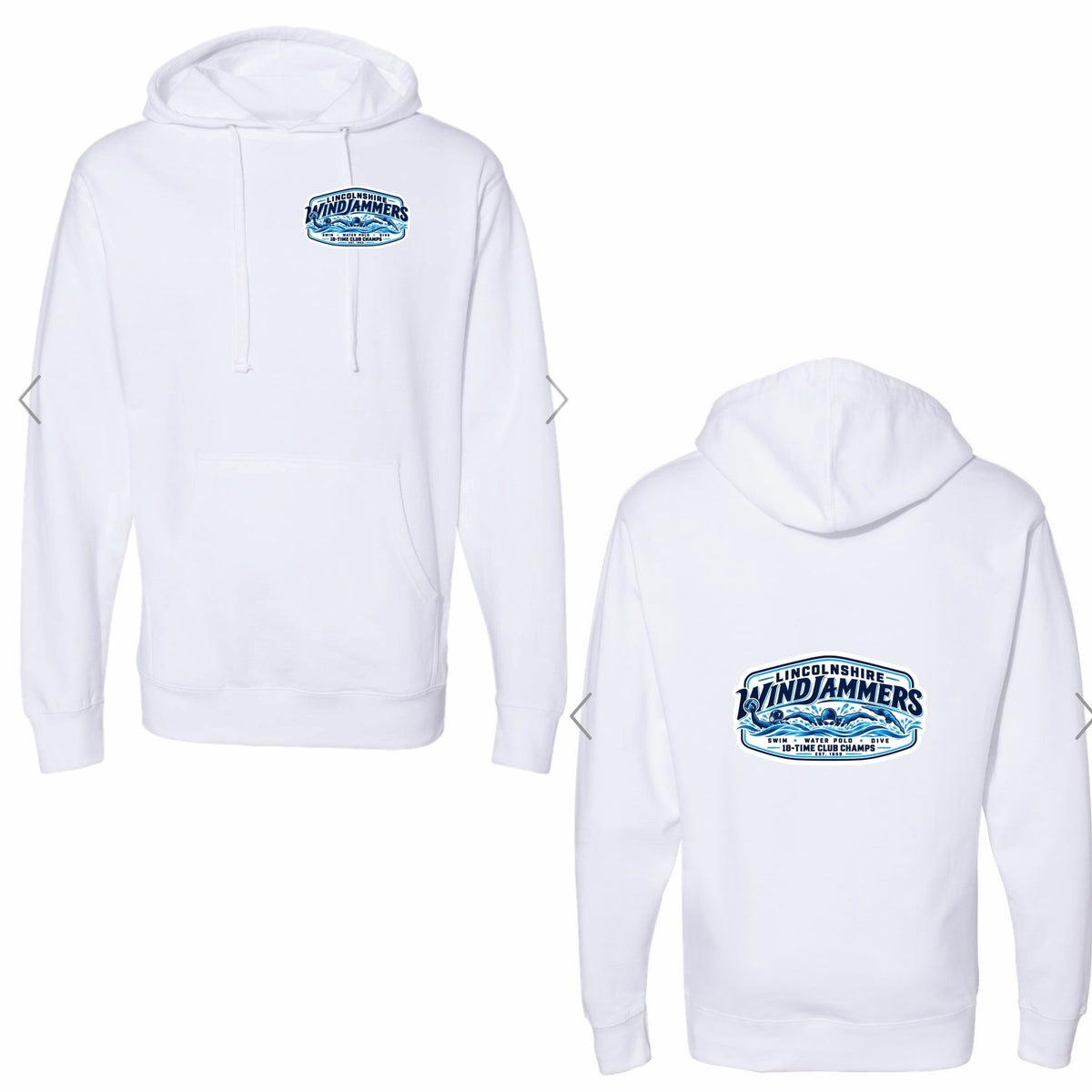 Swim club champs hoodie
