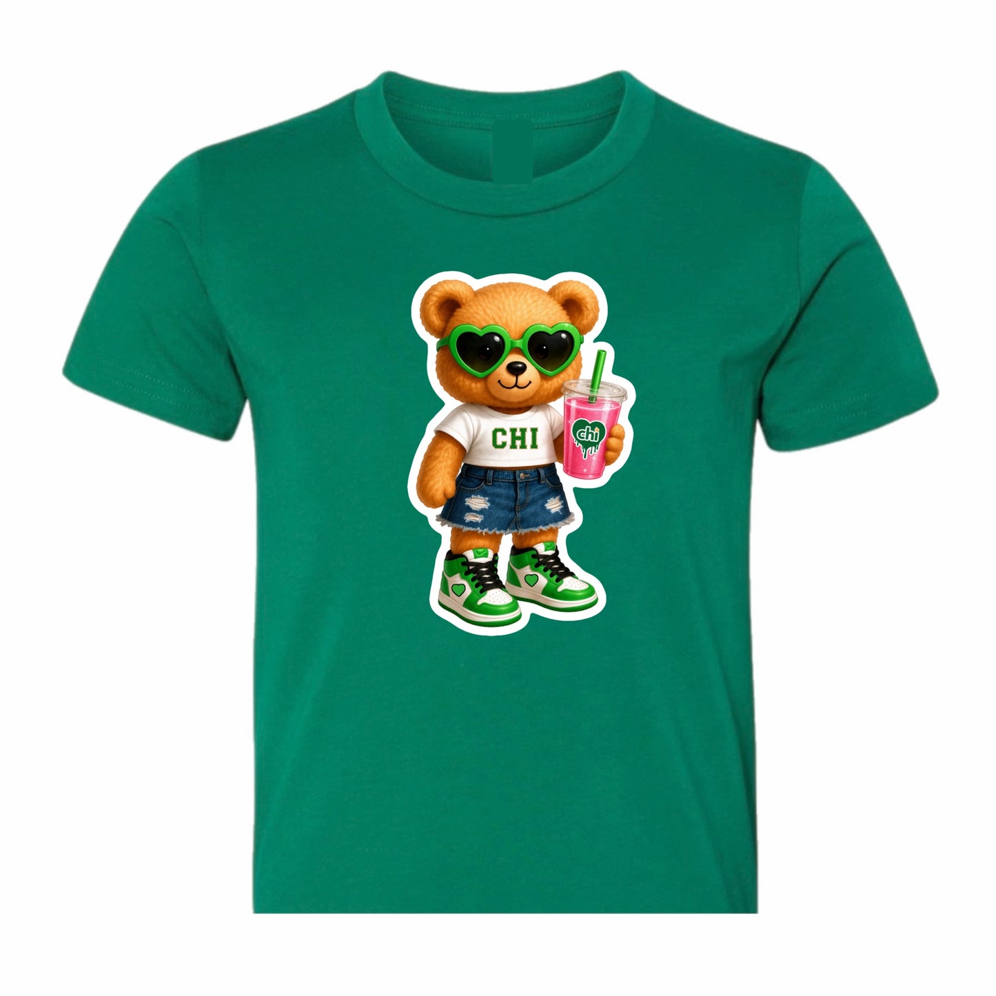 Camp Chi bear tee