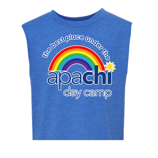 Girls Apachi logo tank