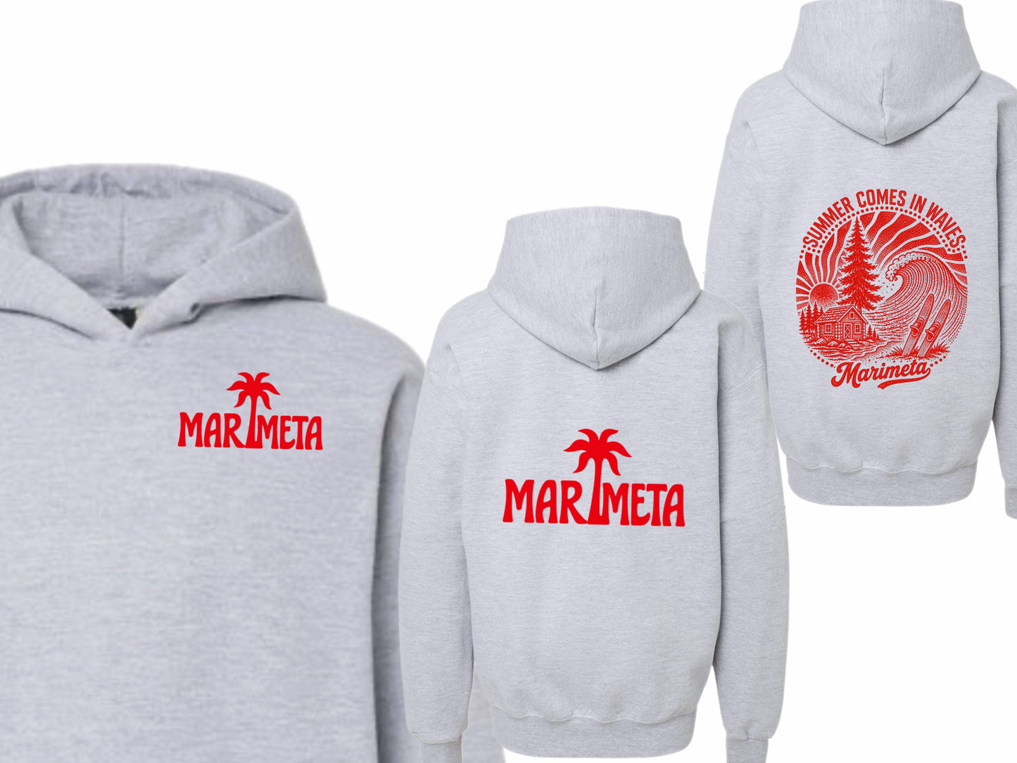 Marimeta palm hoodie