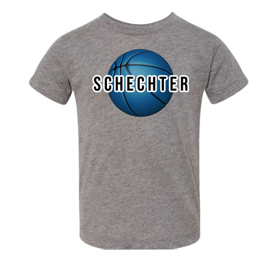 Schechter boys basketball tee