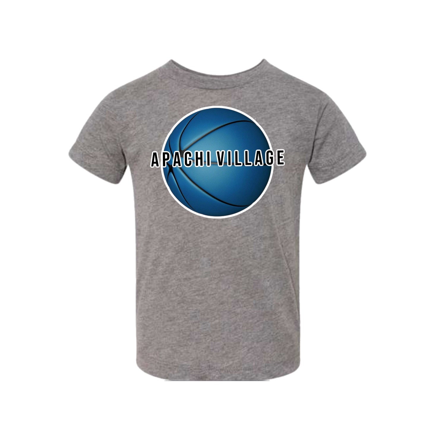 Boys Apachi Village basketball tee
