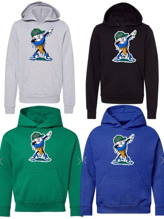 Horseshoe ice cream drip hoodie