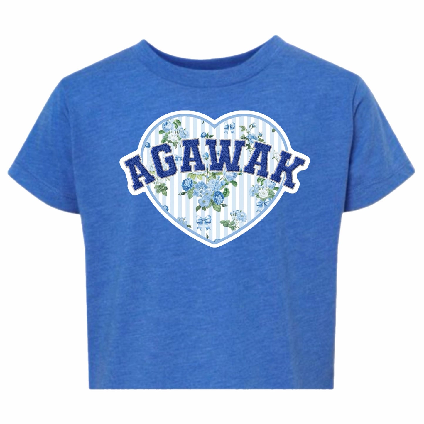 Agawak floral heart tee