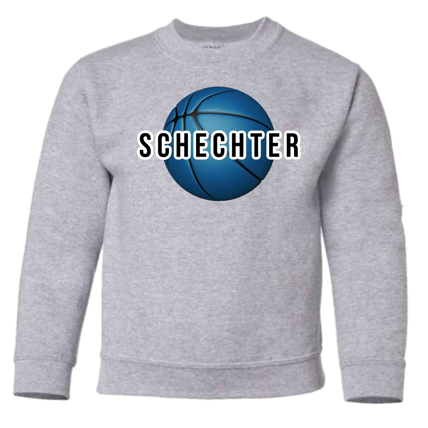 Schechter basketball crewneck sweatshirt