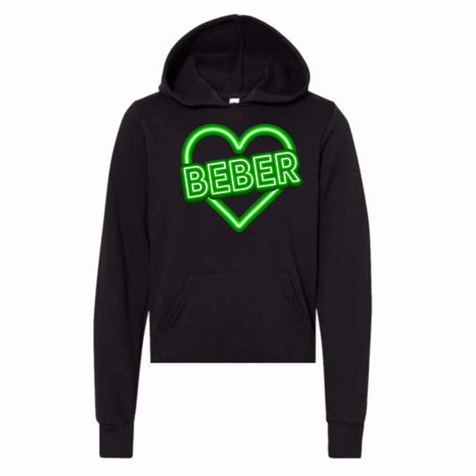 Beber neon sign hoodie