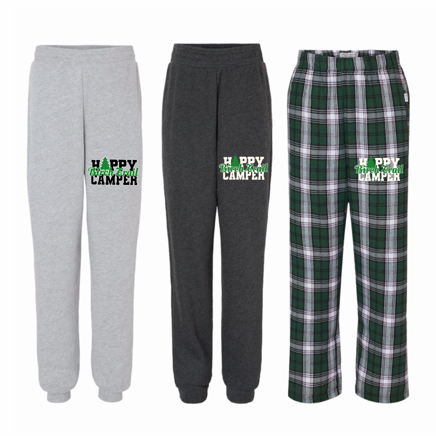 Birch Trail happy camper pants