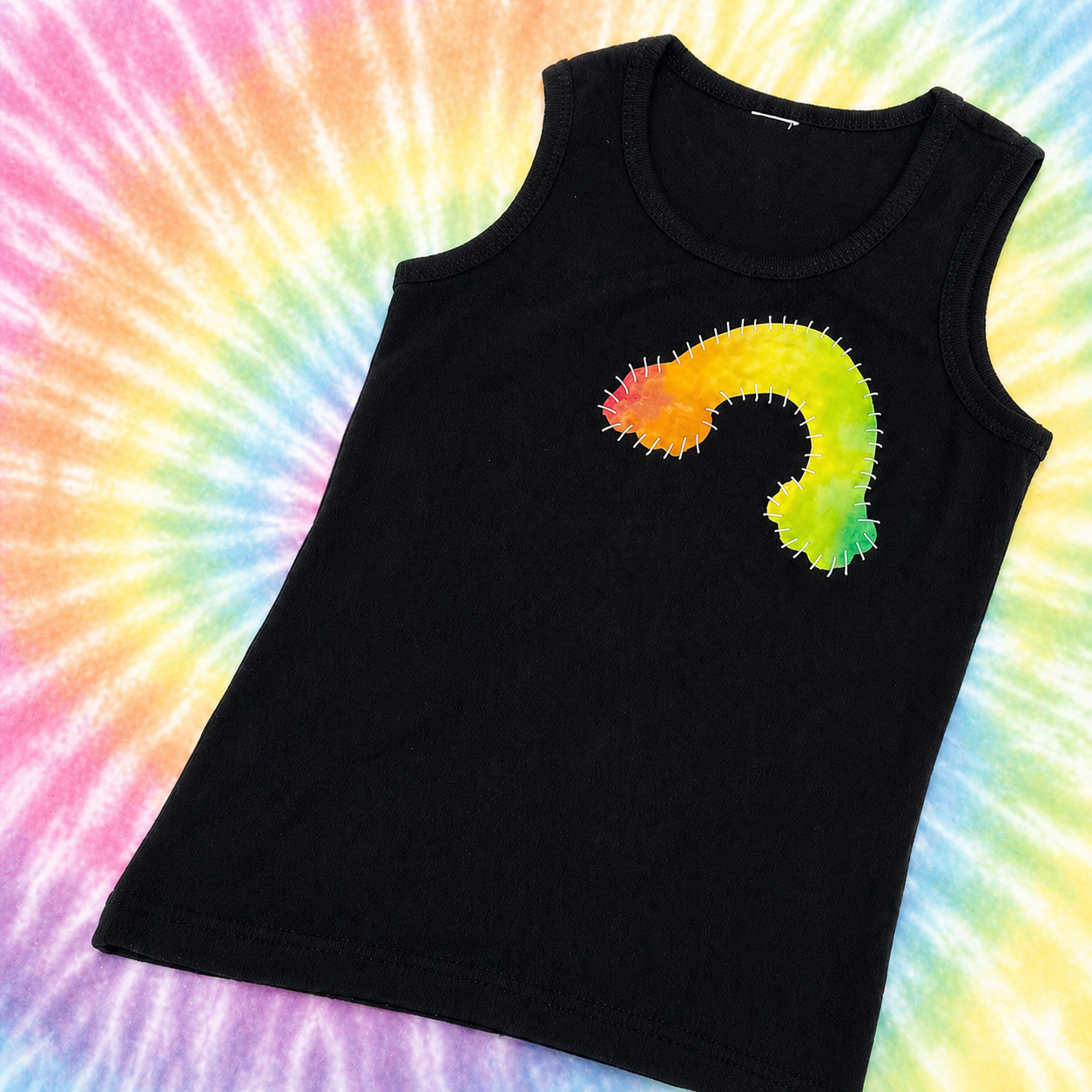 Tie Dye Rainbow Tank
