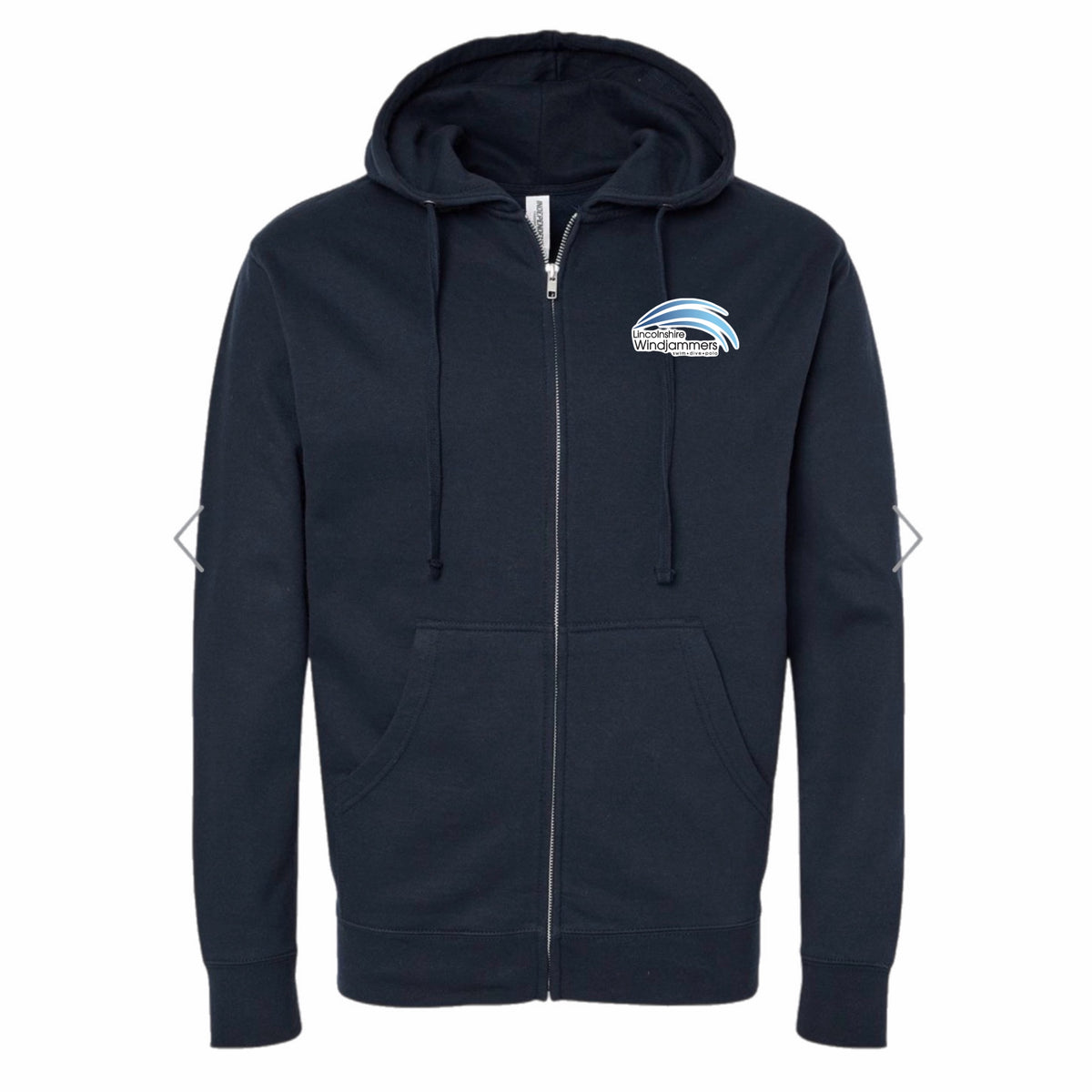 Windjammers swim club zip hoodie