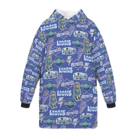 Schechter boys/mens fleece blanket hoodie