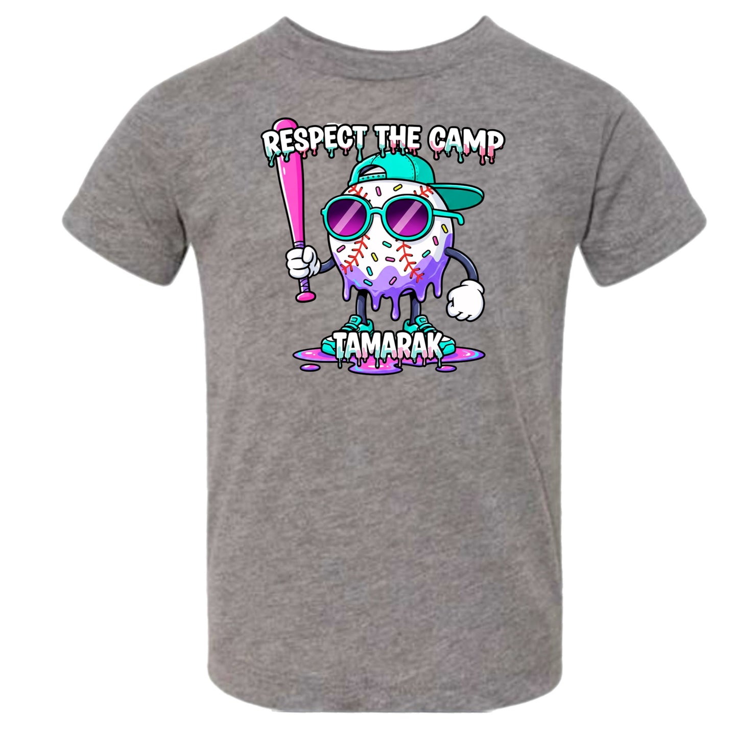 Tamarak boys “respect the camp” tee