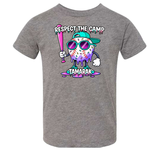 Tamarak boys “respect the camp” tee