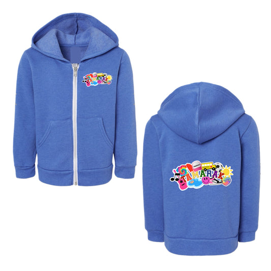 TAMARAK girls collage zip hoodie