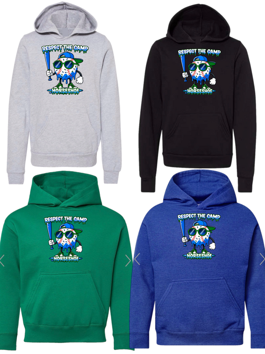 Horseshoe respect the camp hoodie