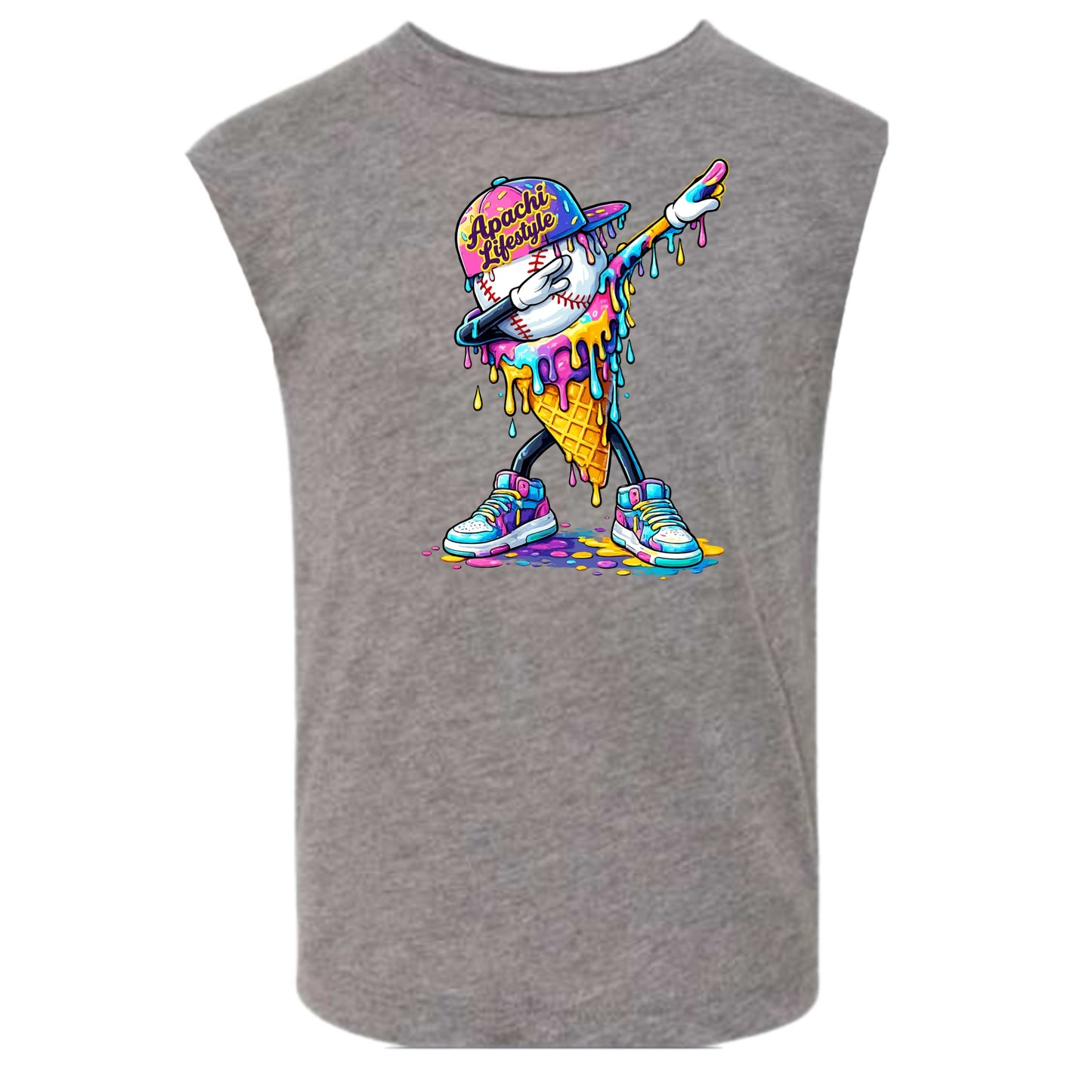 APACHI/ APACHI VILLAGE  boys ice cream tank