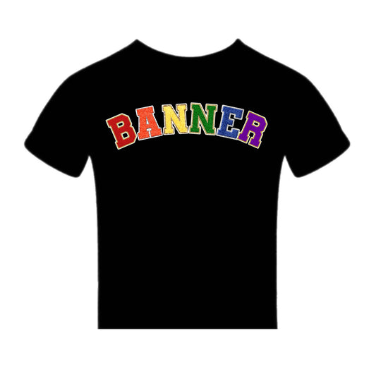 Banner Girls patched tee
