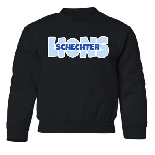 Schechter Lions crewneck sweatshirt