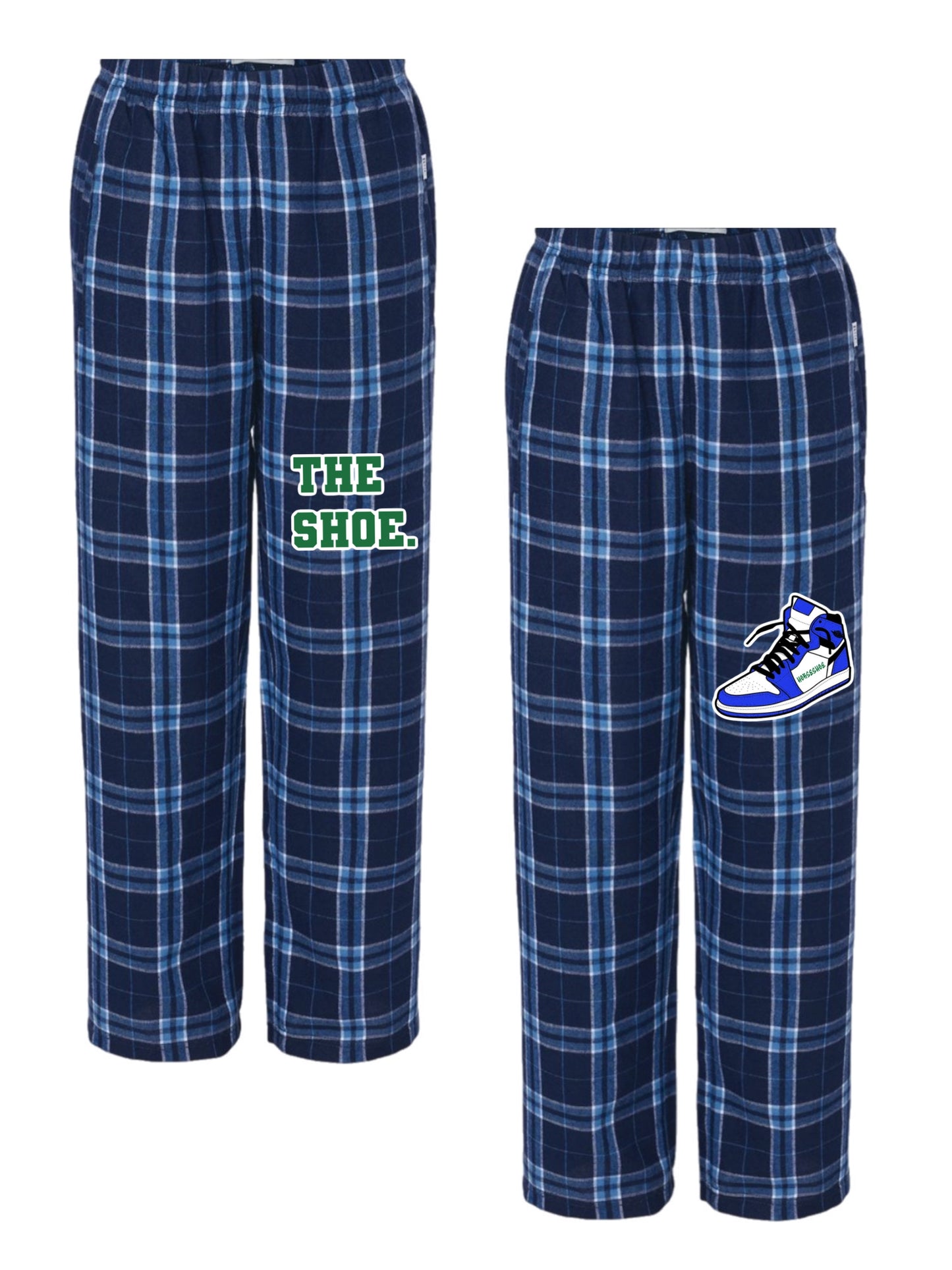 Horseshoe flannel pants