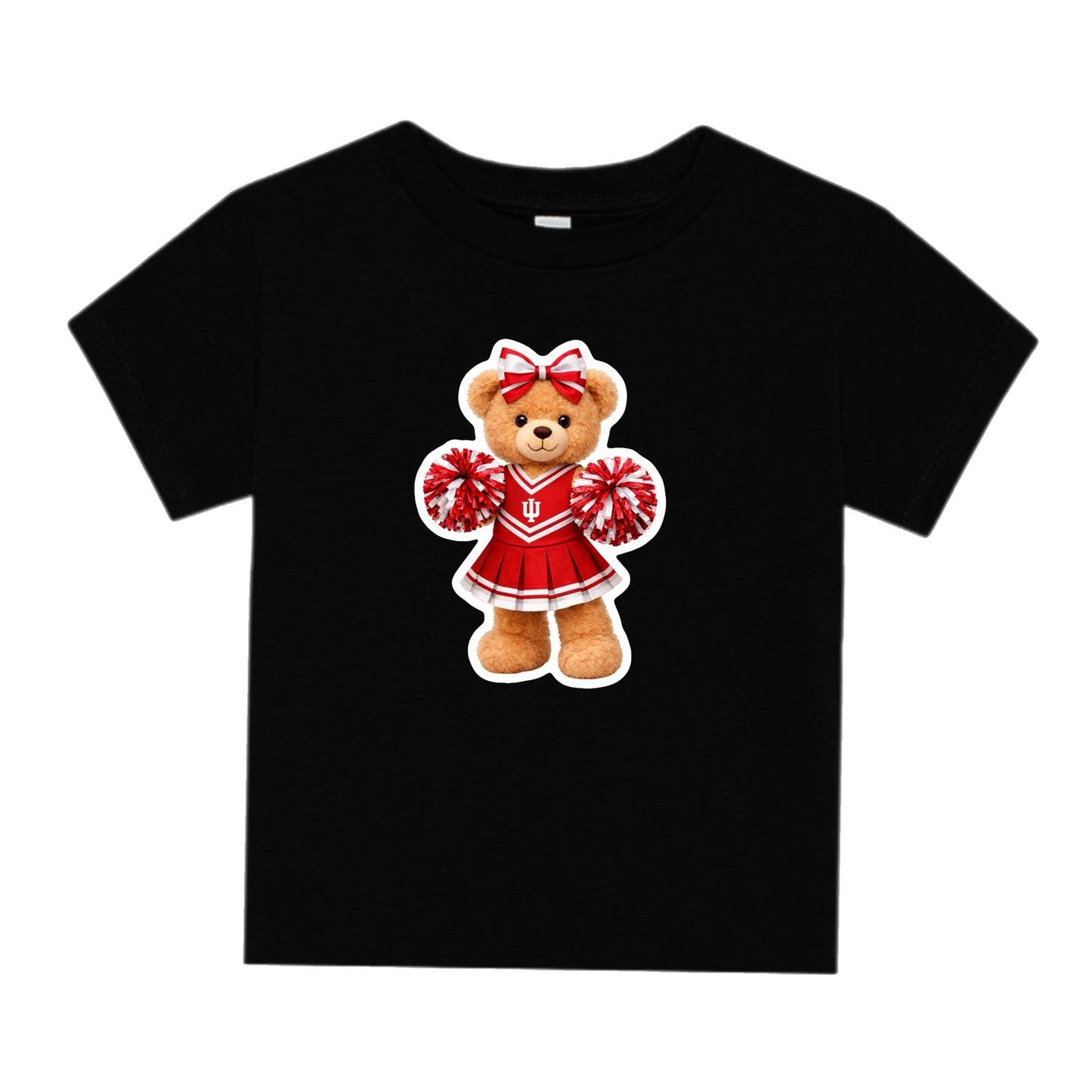 Indiana Cheerleader bear tee
