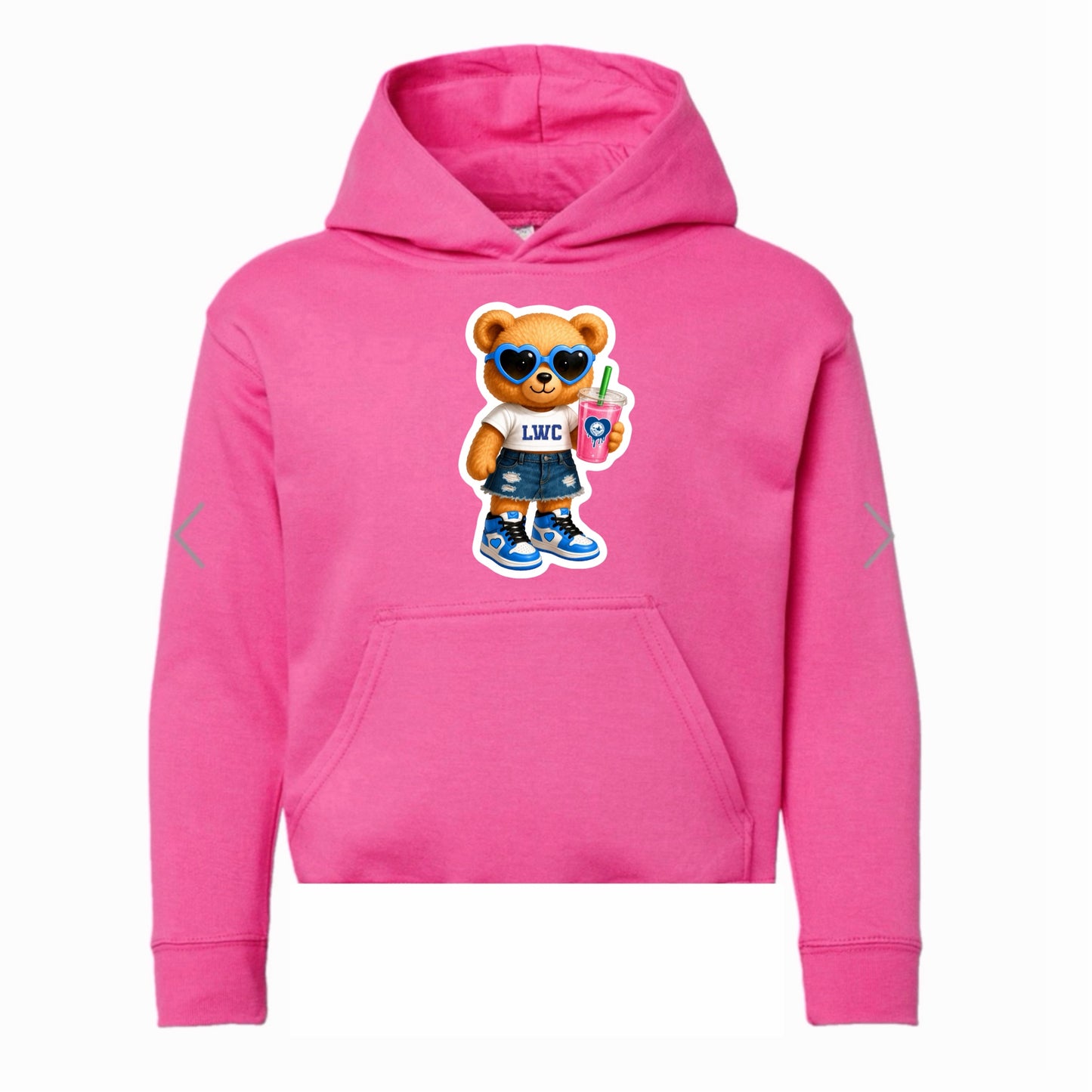 Camp Chi bear hoodie