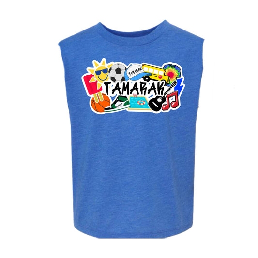 TAMARAK boys collage tank