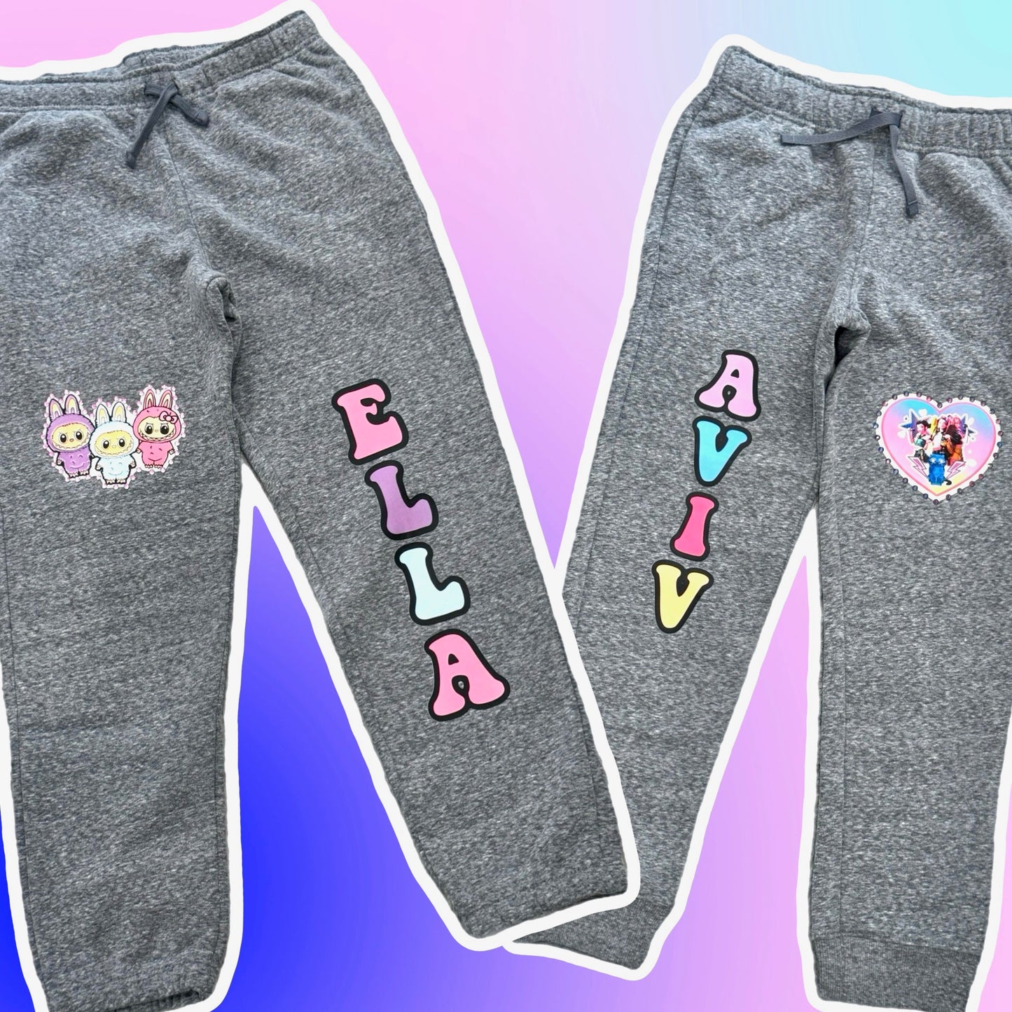 Custom "Girly" Joggers