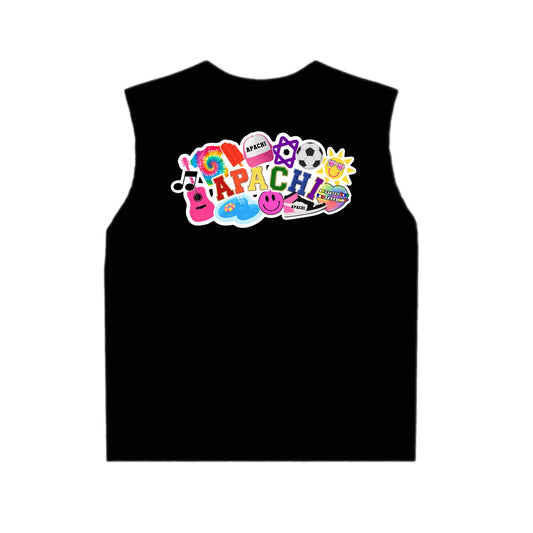 Girls Apachi collage tank