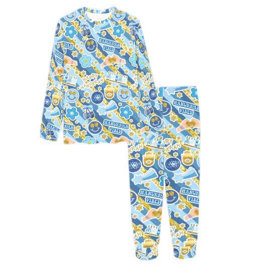 Disco Hanukkah girls/womens pj pants set