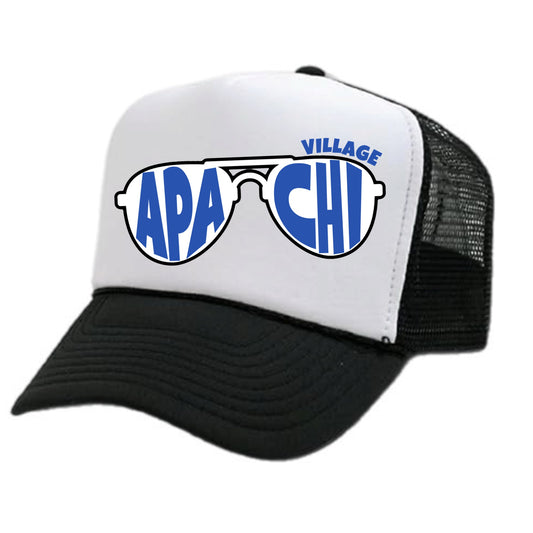 APACHI Village boys aviators trucker hat