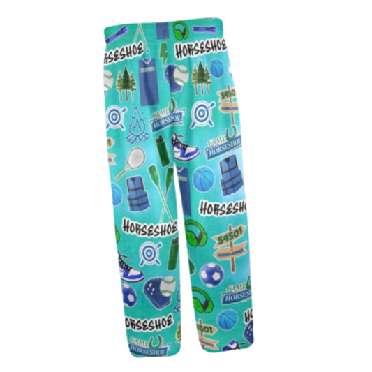 Horseshoe boys/mens fleece pants