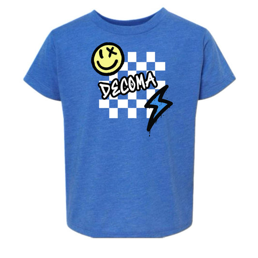 DECOMA boys/adults checker tee