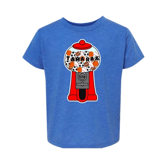 Tamarak Boys gum ball sports tee