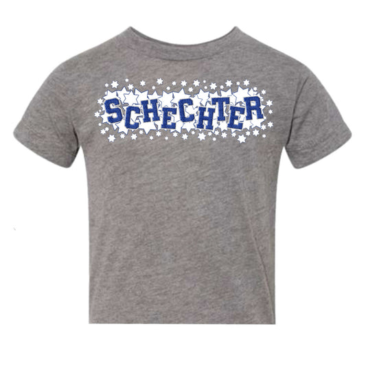 Schechter girls patched tee