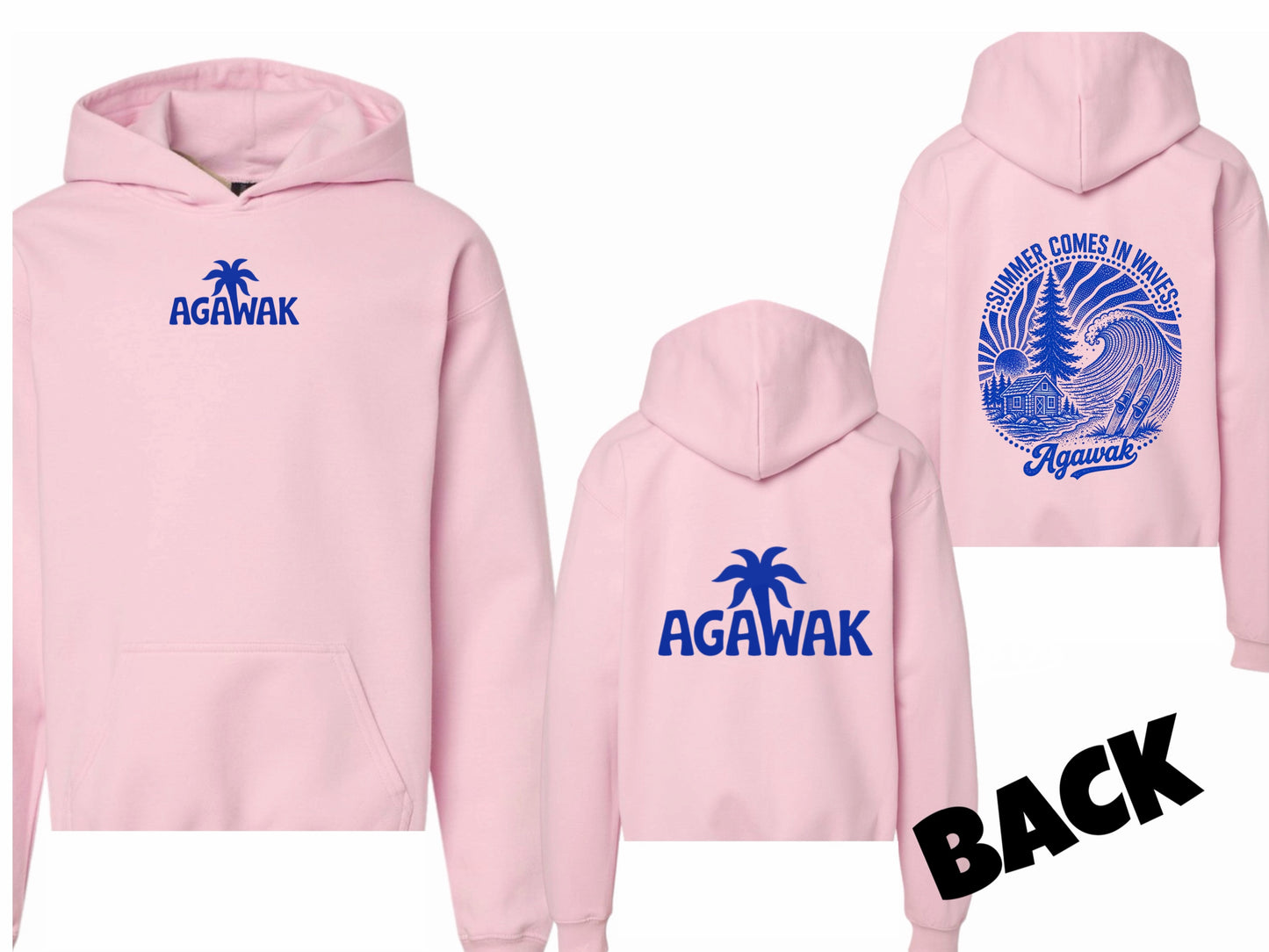Agawak palm hoodie
