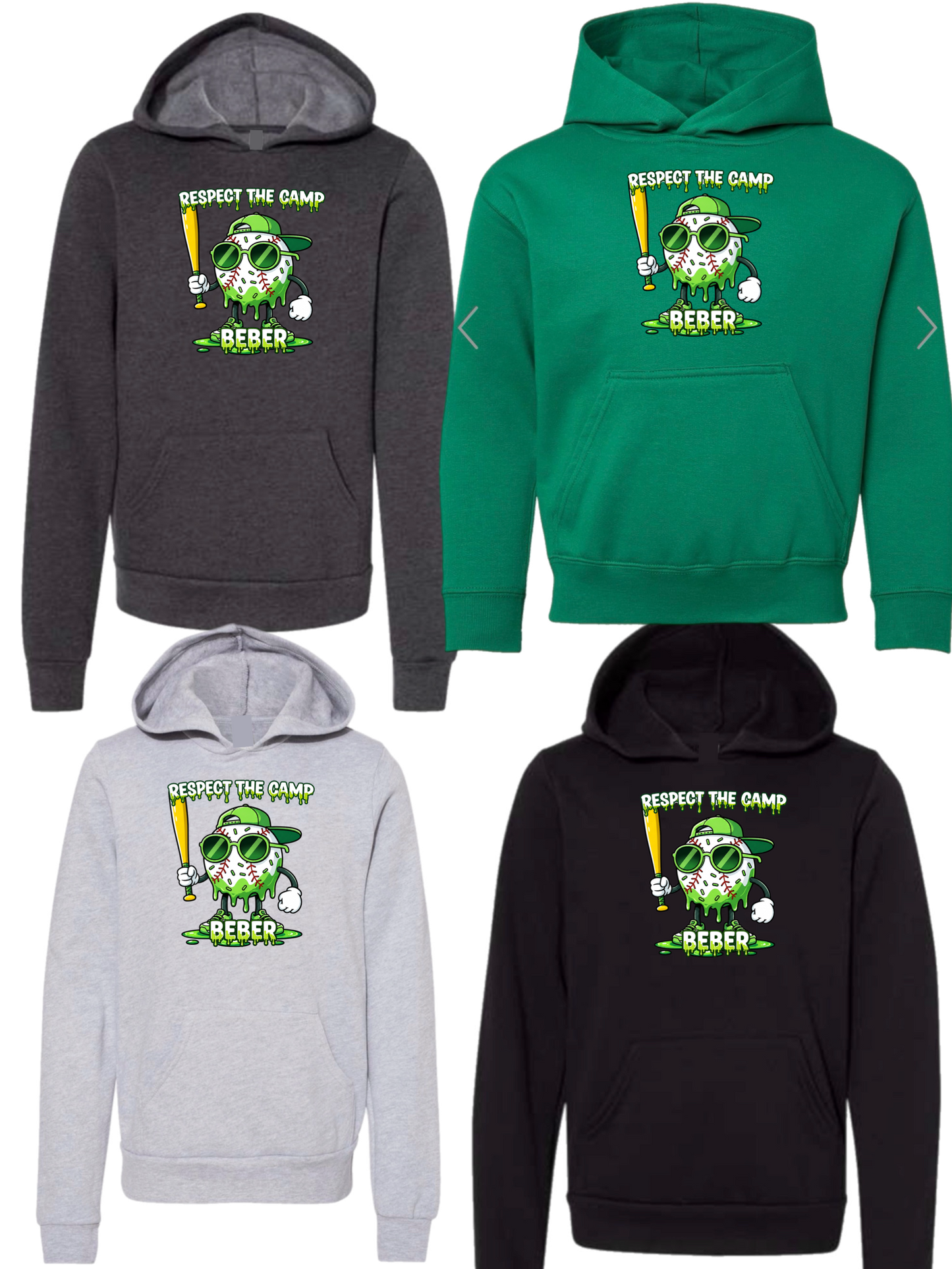 Beber Respect the camp hoodie