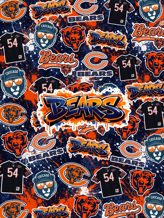 BEARS fleece blanket