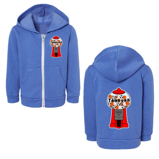 Tamarak boys gum ball sports zip hoodie