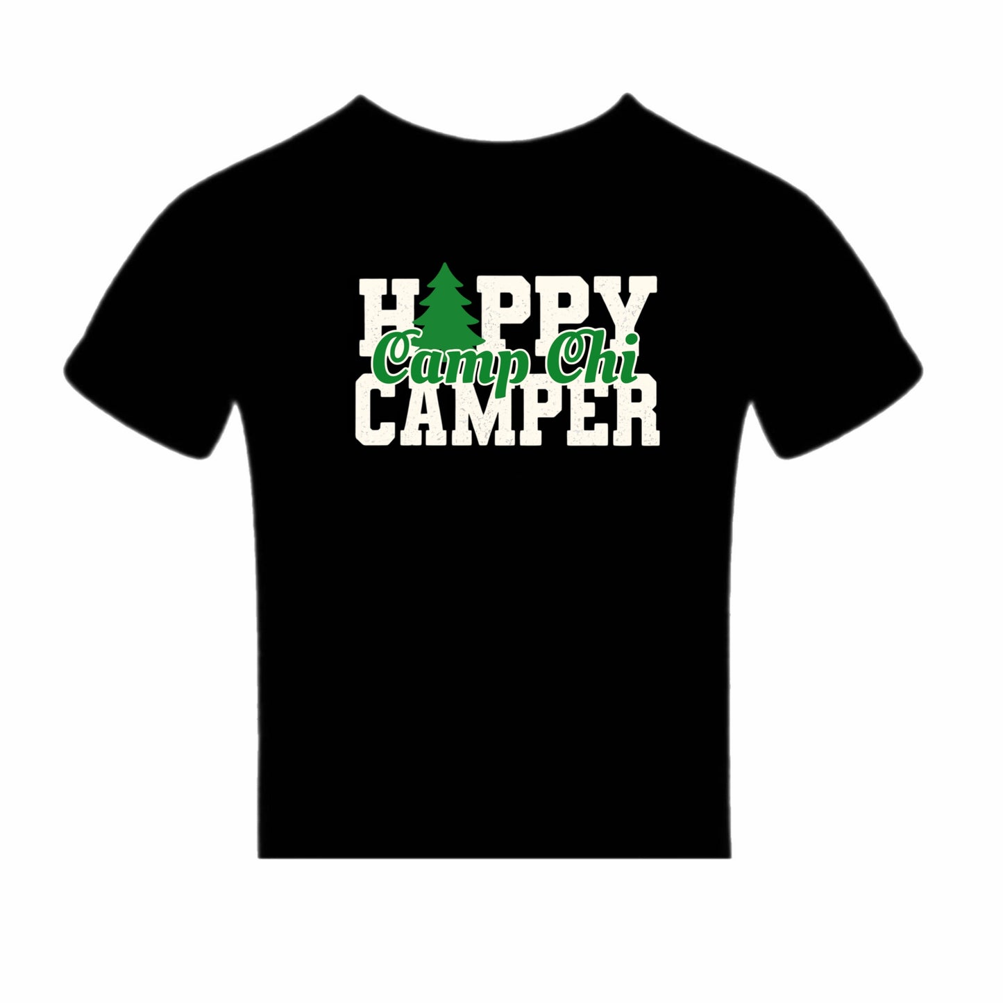 Camp Chi happy camper tee