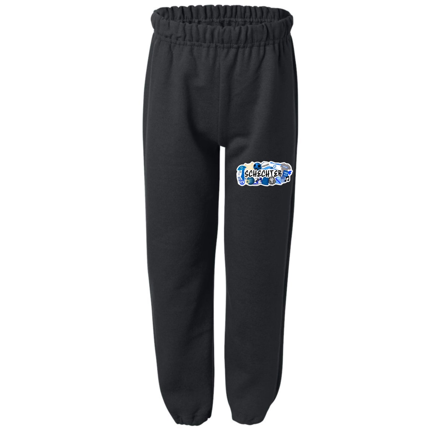 Schechter boys collage joggers