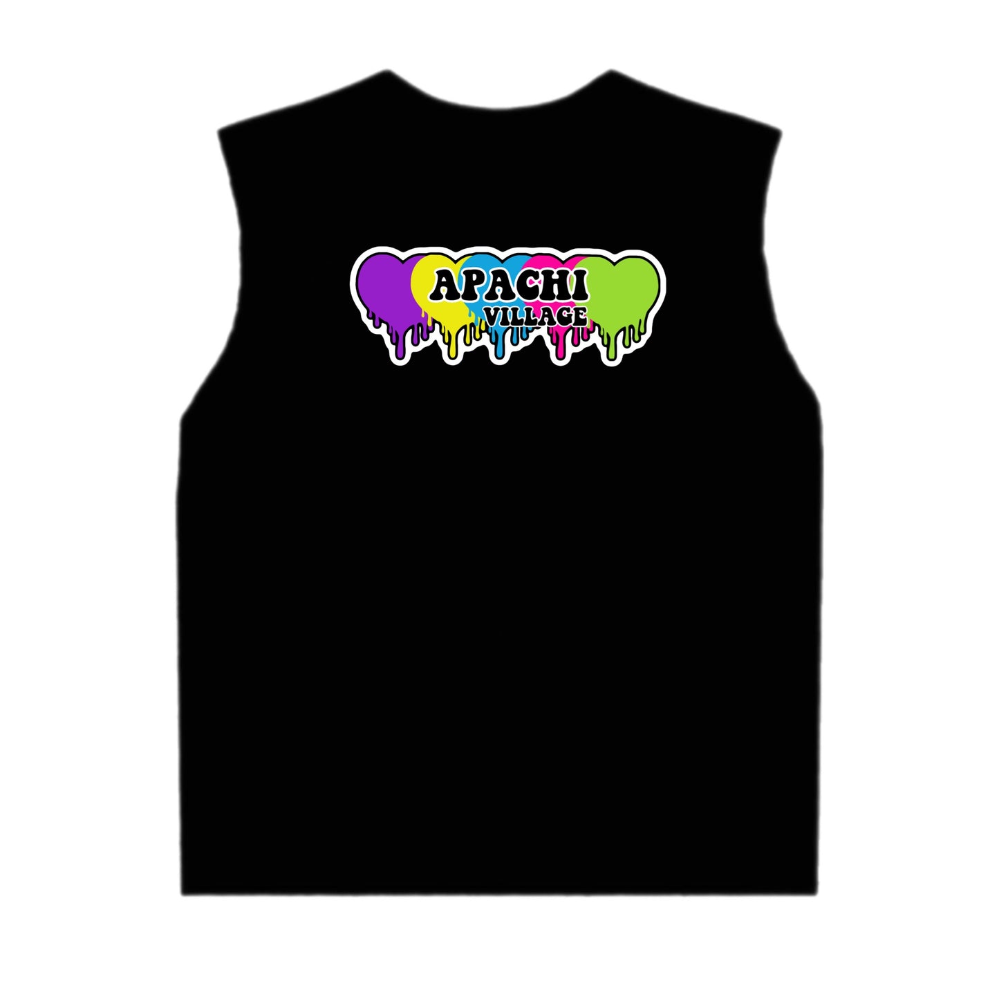 Girls Apachi/Apachi Village neon hearts tank